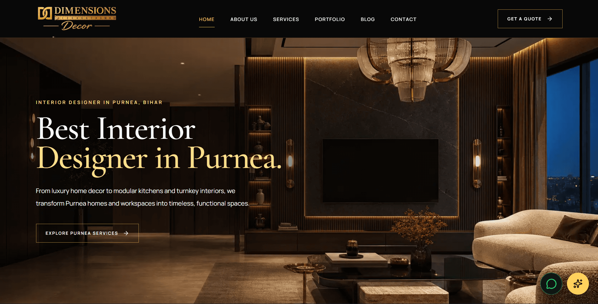 Dimensions Decor